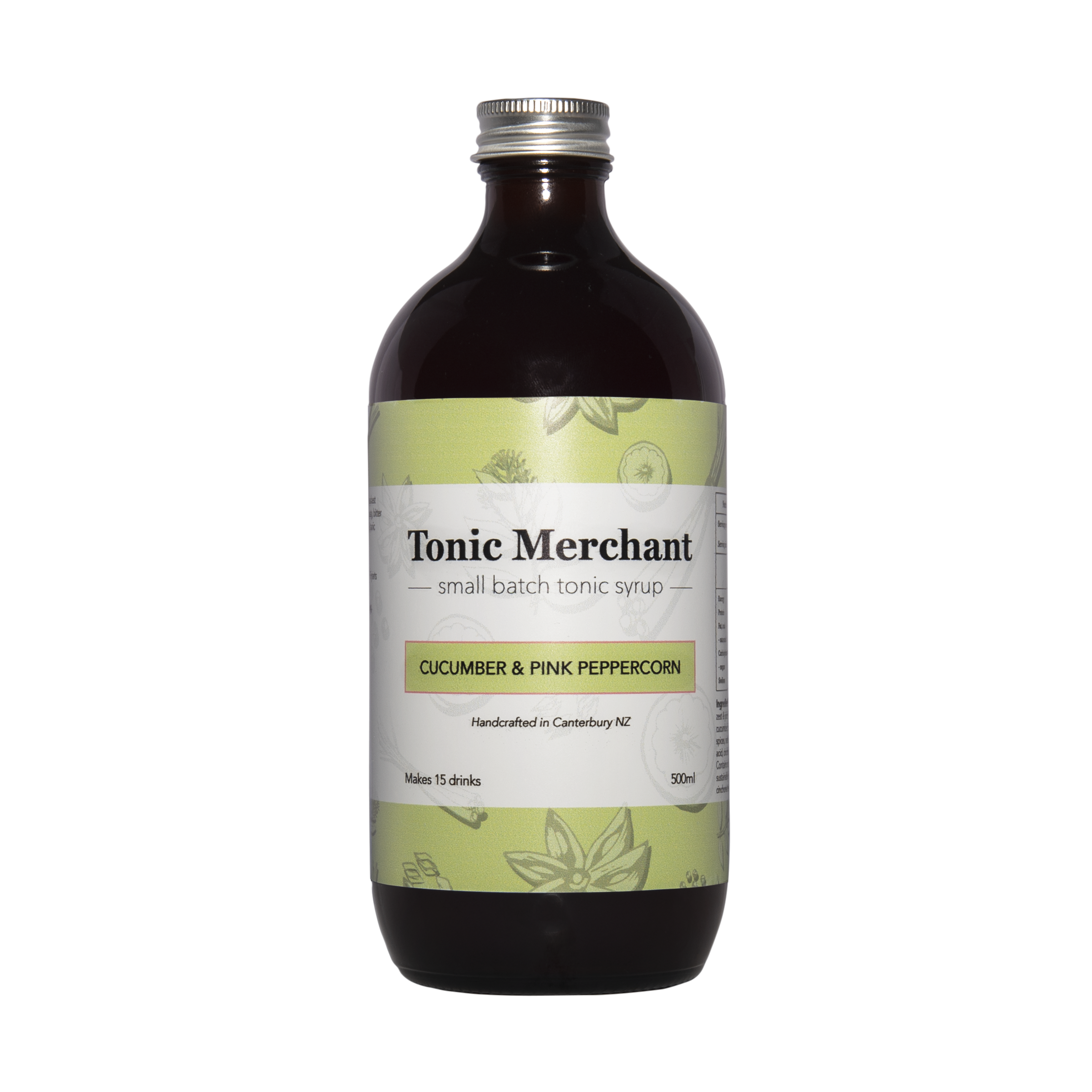 Cucumber & Pink Peppercorn Tonic