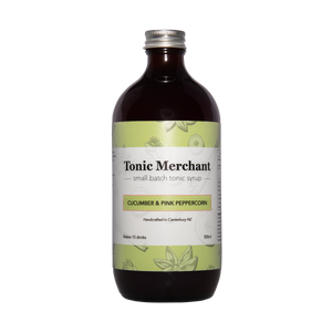 Cucumber & Pink Peppercorn Tonic